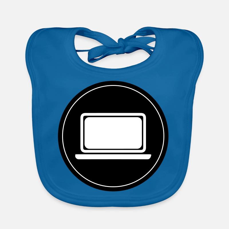 Laptop Pc Office Organic Baby Bibs