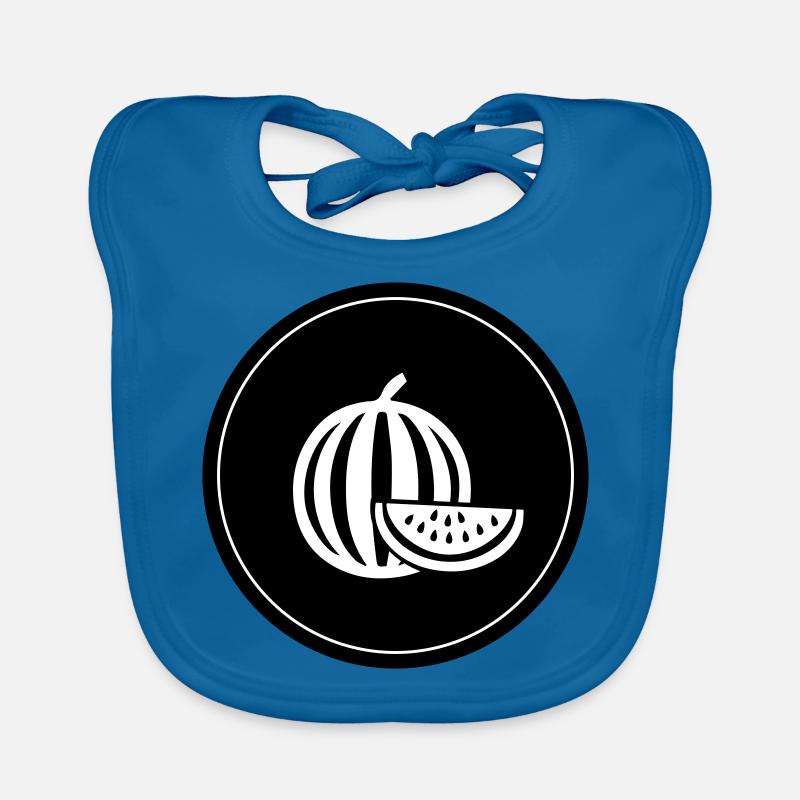 Fruit du melon Bavoir bio Bébé