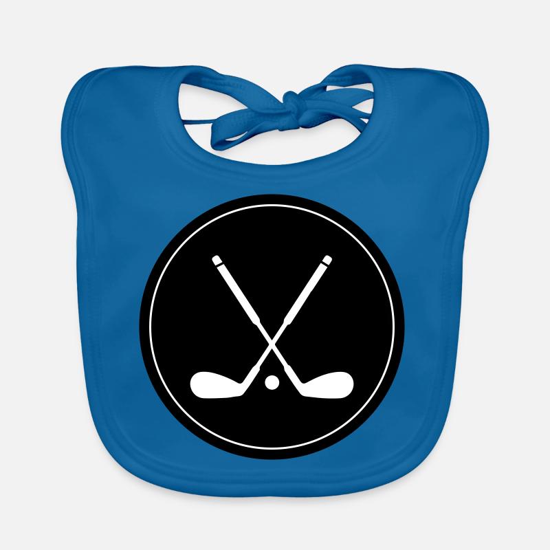 Golf symbol Organic Baby Bibs