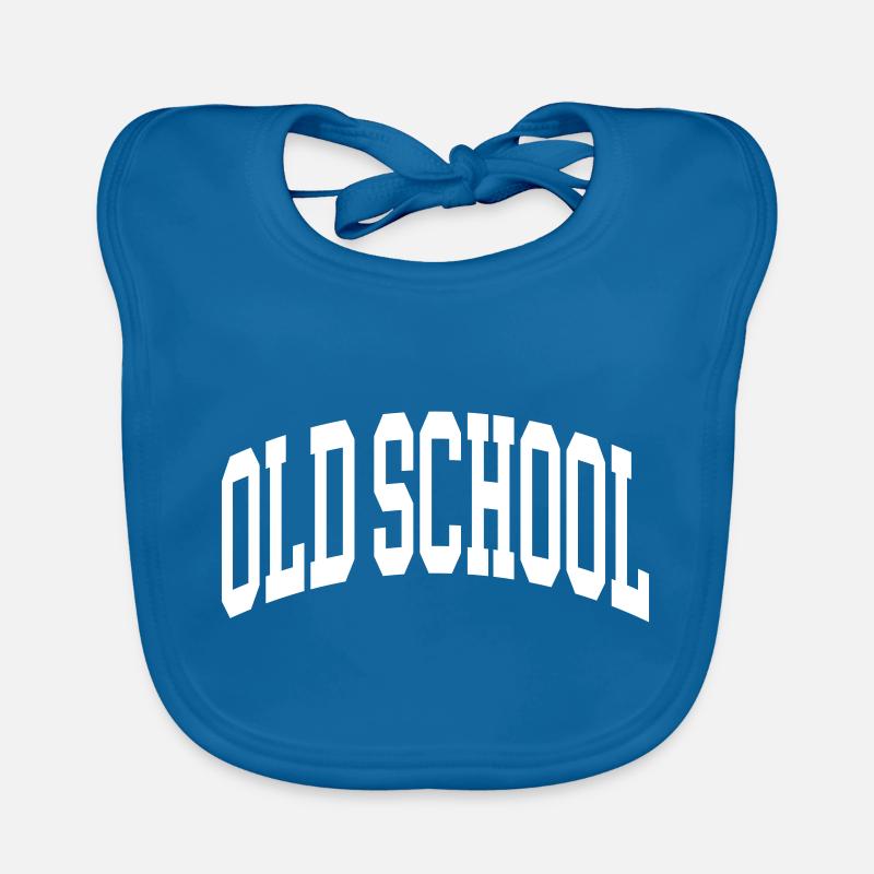 Old School Organic Baby Bibs