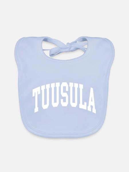 Tuusula - Baby Bio-Lätzchen - sky Blue - Vorne
