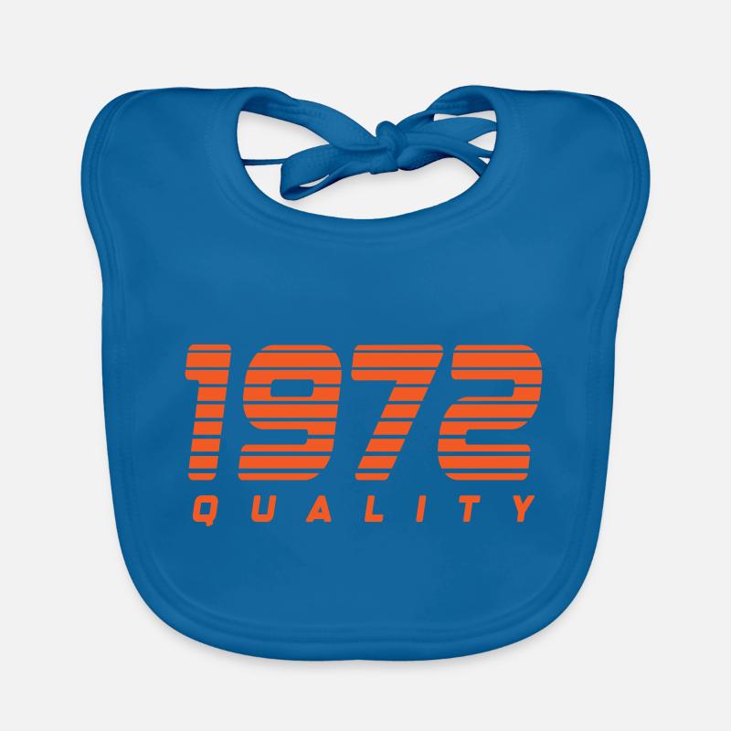 Qualité 1972 | Couleur changeable Bavoir bio Bébé