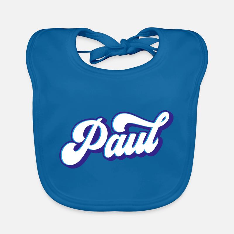Paul | Farben änderbar Baby Bio-Lätzchen