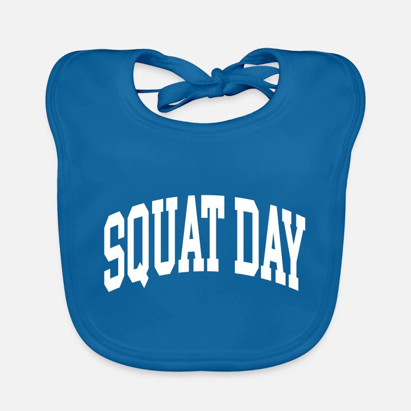 Journée de squat Bavoir bio Bébé