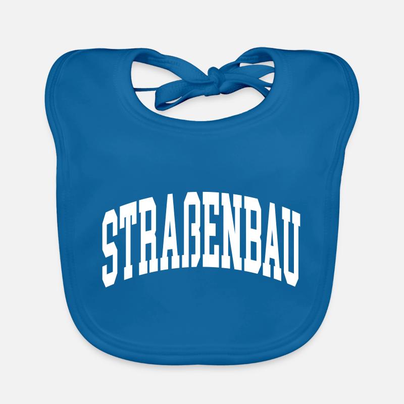 Straßenbau Baby Bio-Lätzchen