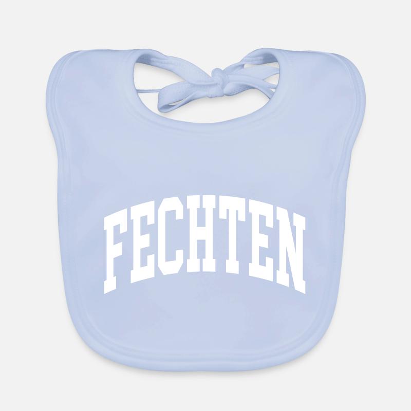 Fechten Baby Bio-Lätzchen