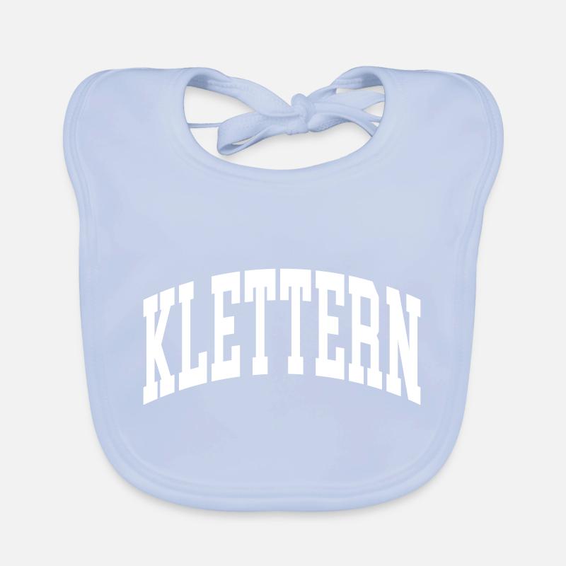 Klettern Baby Bio-Lätzchen