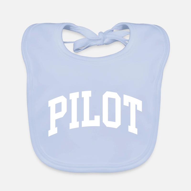 Pilote Bavoir bio Bébé