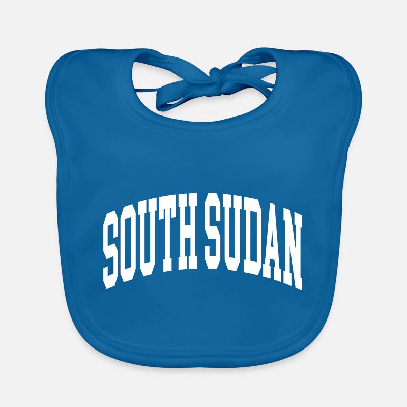 Soudan du Sud Bavoir bio Bébé