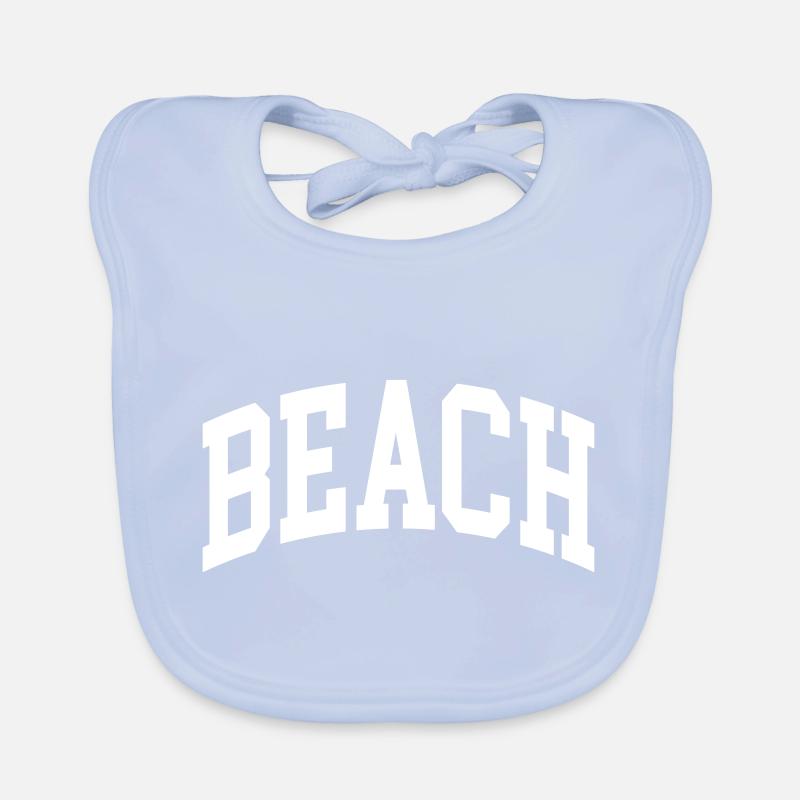 Plage Bavoir bio Bébé