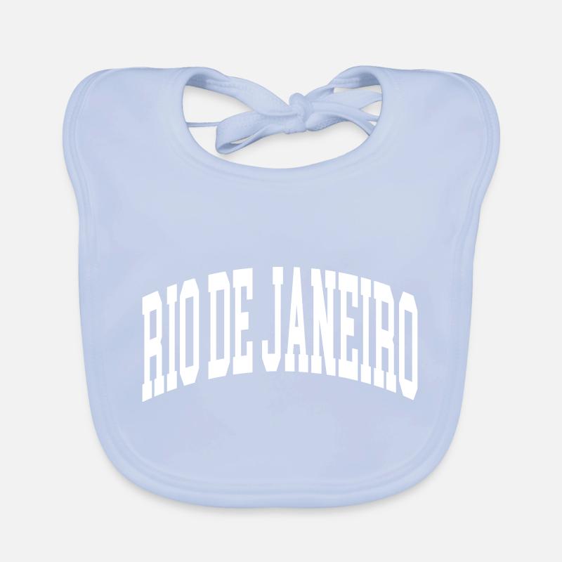 Rio de Janeiro Organic Baby Bibs