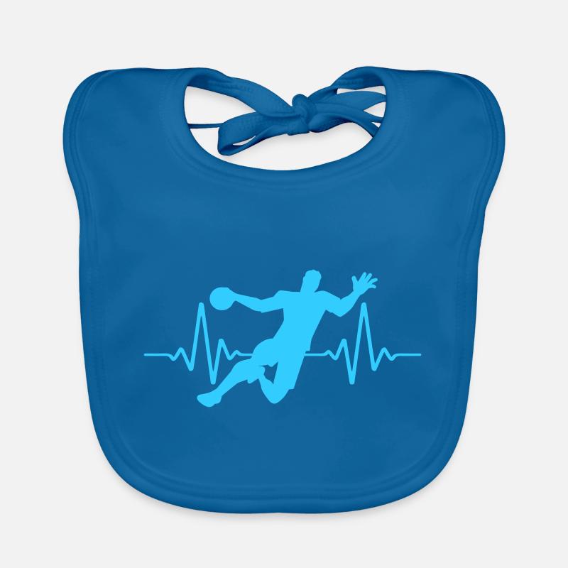 Heartbeat Handball Pulse | Couleur changeable Bavoir bio Bébé