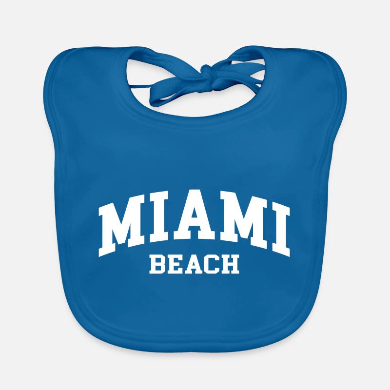 Miami Beach Bavoir bio Bébé