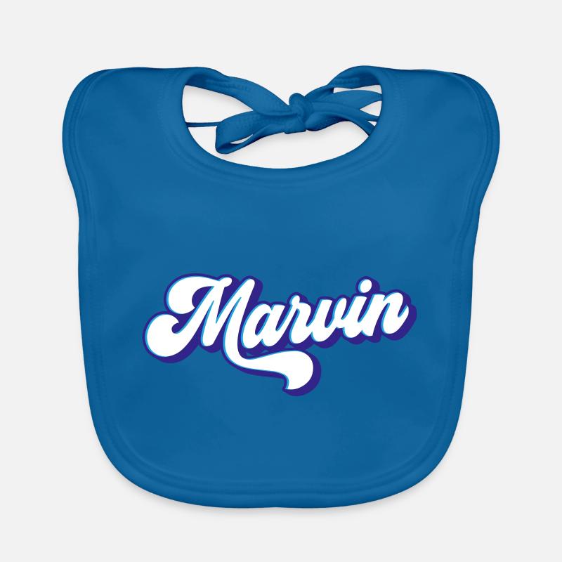 Marvin | Farben änderbar Baby Bio-Lätzchen