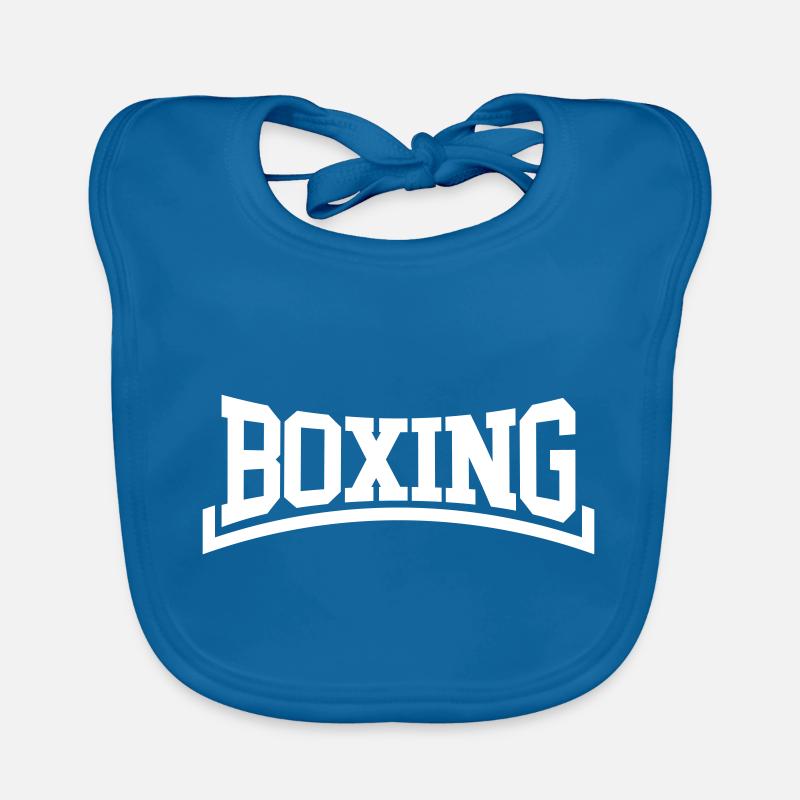 Boxing Organic Baby Bibs