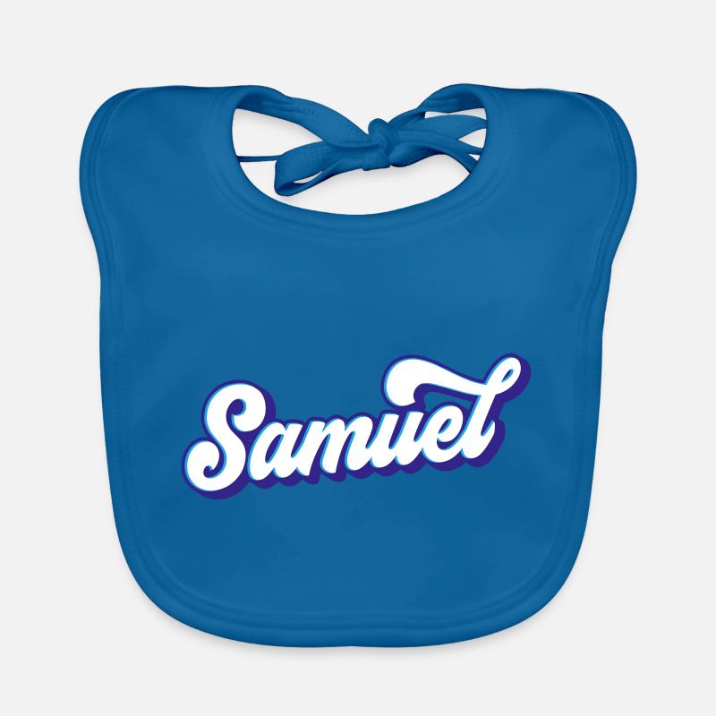 Samuel | Farben änderbar Baby Bio-Lätzchen