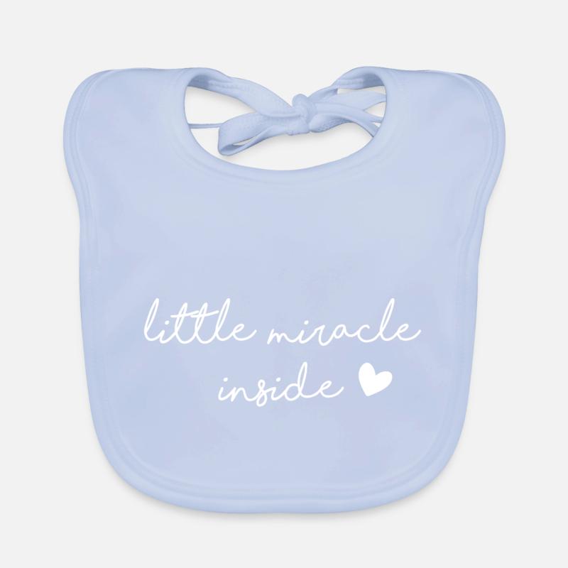 little miracle inside Bavoir bio Bébé