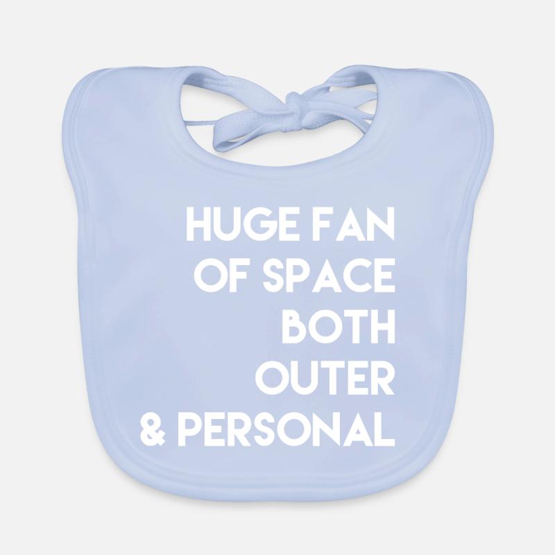 Fan d'idées cadeaux space white Bavoir bio Bébé