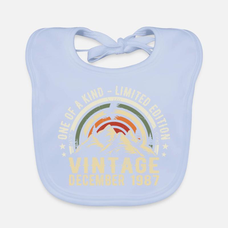 December 1987 - Excellent since December 1987 Organic Baby Bibs
