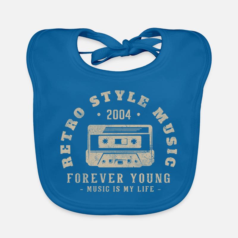 Retro 2004 Birthday Gift 2004 Vintage 2004 Organic Baby Bibs