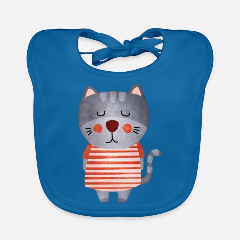 Sugar sweet cat Organic Baby Bibs
