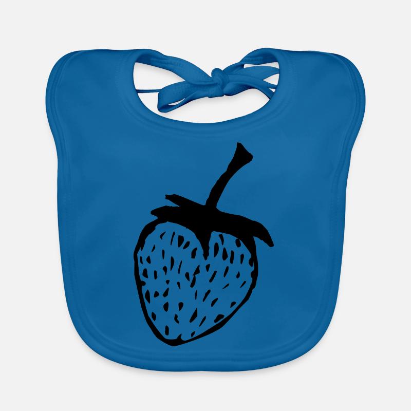 fraise Bavoir bio Bébé