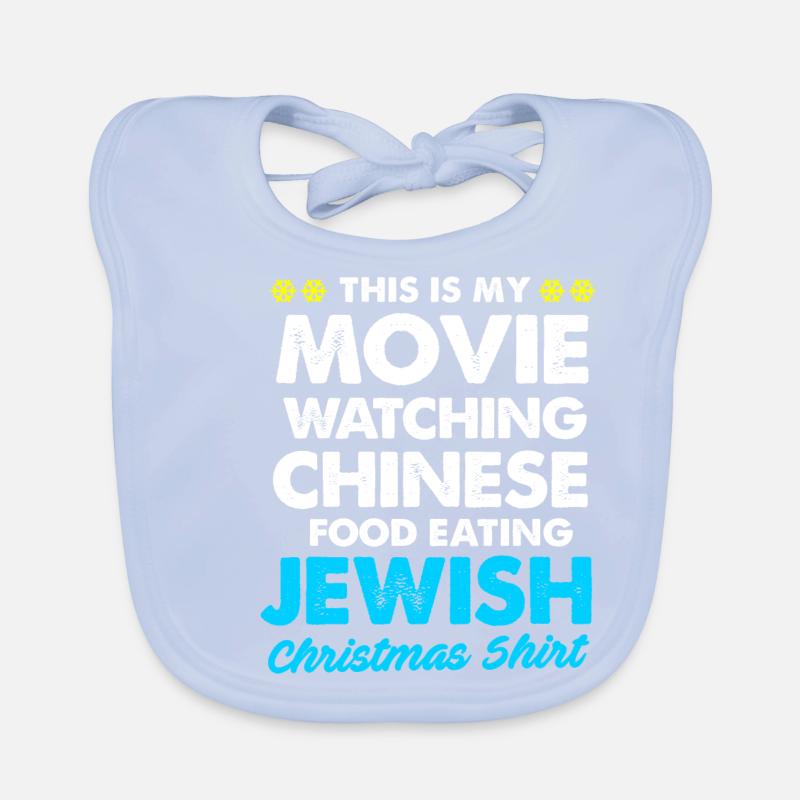 Hanoucca Noël Hanoukka Hanoucca Menorah Bavoir bio Bébé