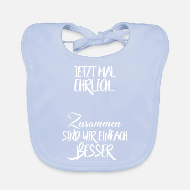 Jetzt mal ehrlich | Geschenk | Geburtstag - W3 Baby Bio-Lätzchen
