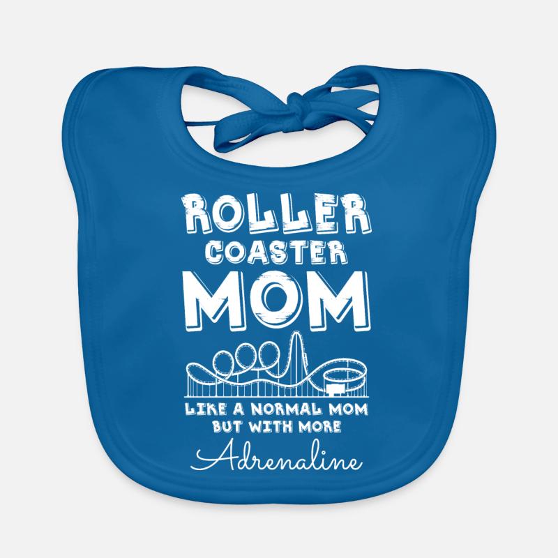 Roller Coaster Mom Organic Baby Bibs