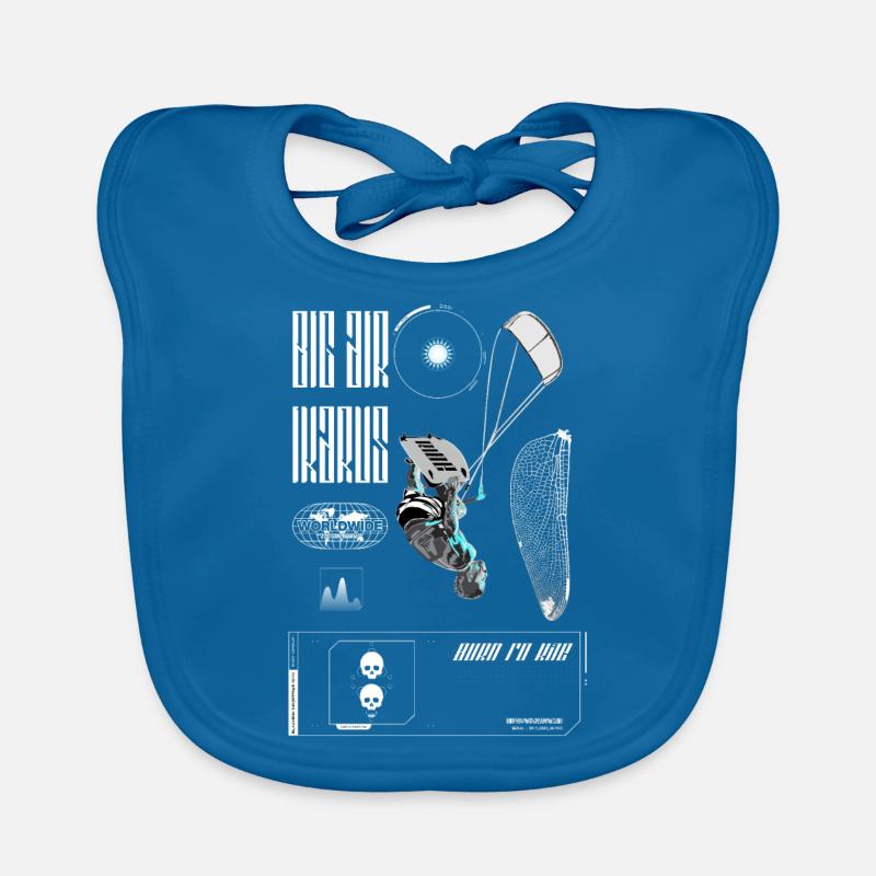 Ikarus Kitesurf Bavoir bio Bébé