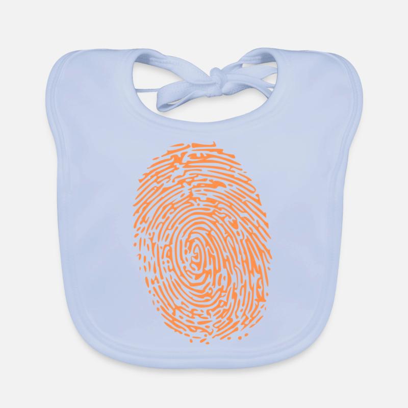 empreinte digitale Bavoir bio Bébé