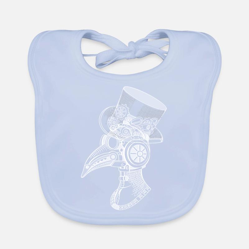 Steampunk-Stil Baby Bio-Lätzchen