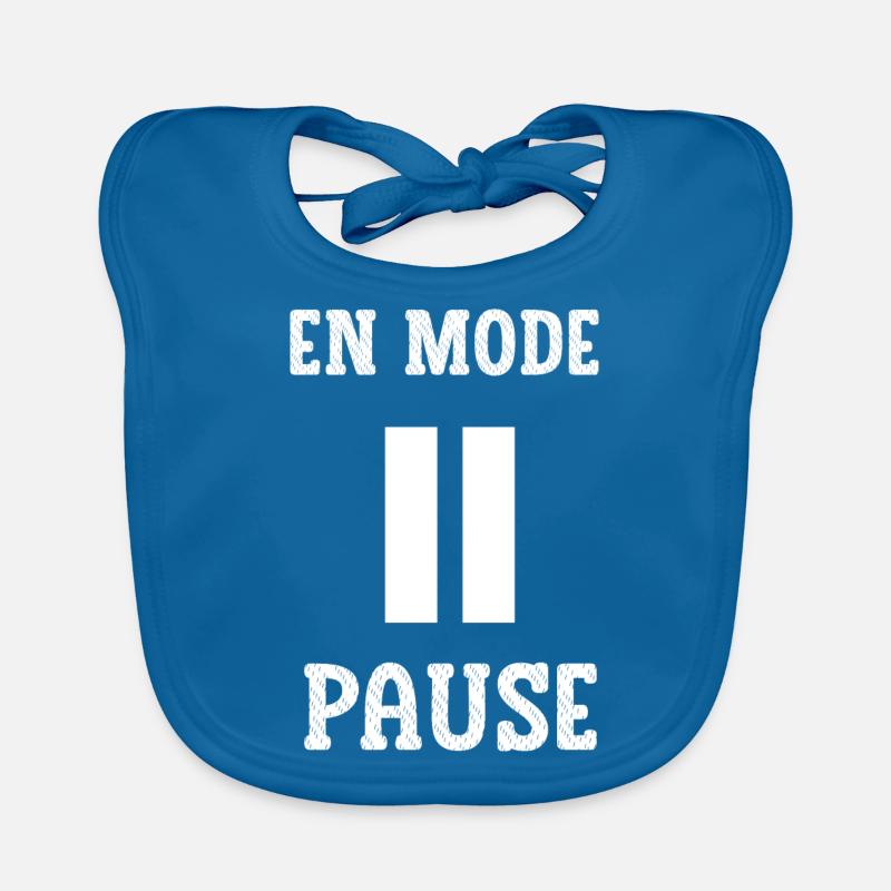 En mode pause Bavoir bio Bébé
