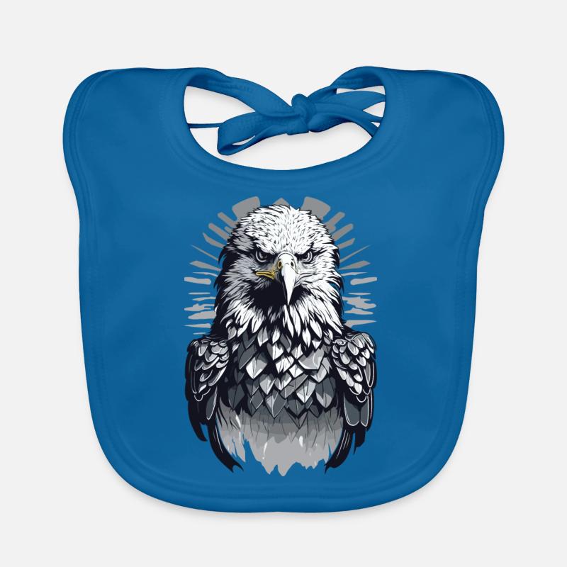 Bald Eagle Organic Baby Bibs
