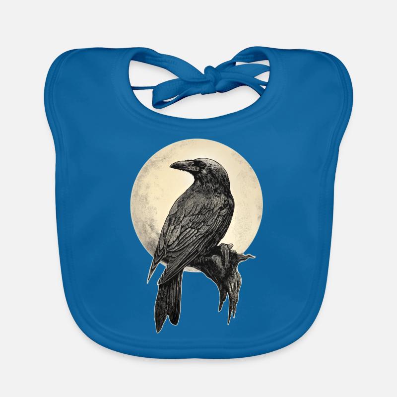 Corbeau Bavoir bio Bébé