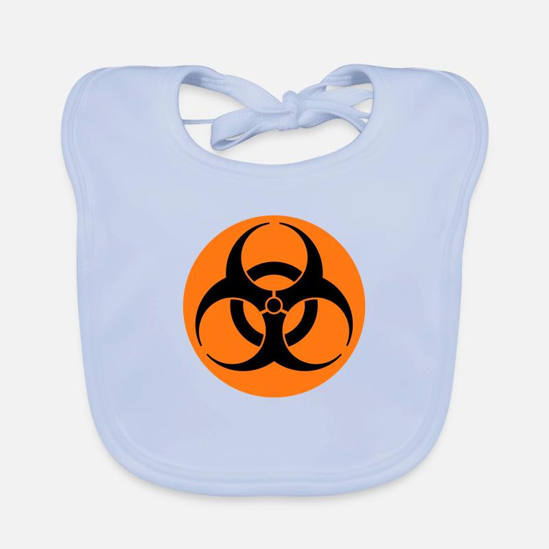 bioharzard 2 color II EN Organic Baby Bibs