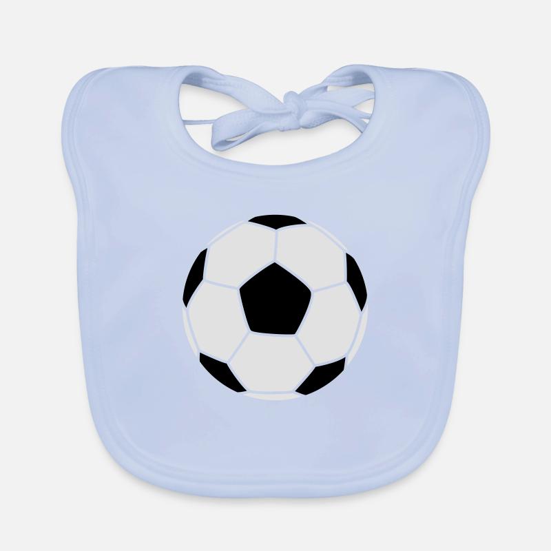 FUßBALL Baby Bio-Lätzchen