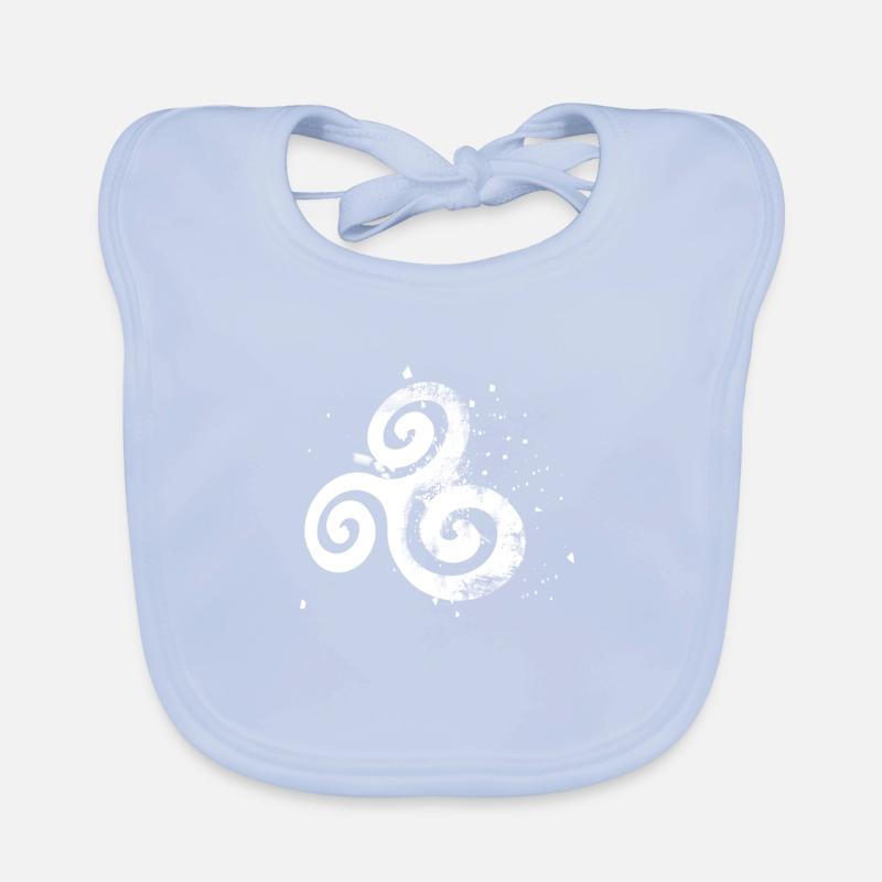 bzh triskell eclate 2 Bavoir bio Bébé