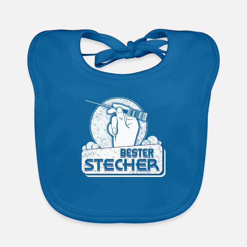 Bester Stecher Krankenpfleger Baby Bio-Lätzchen