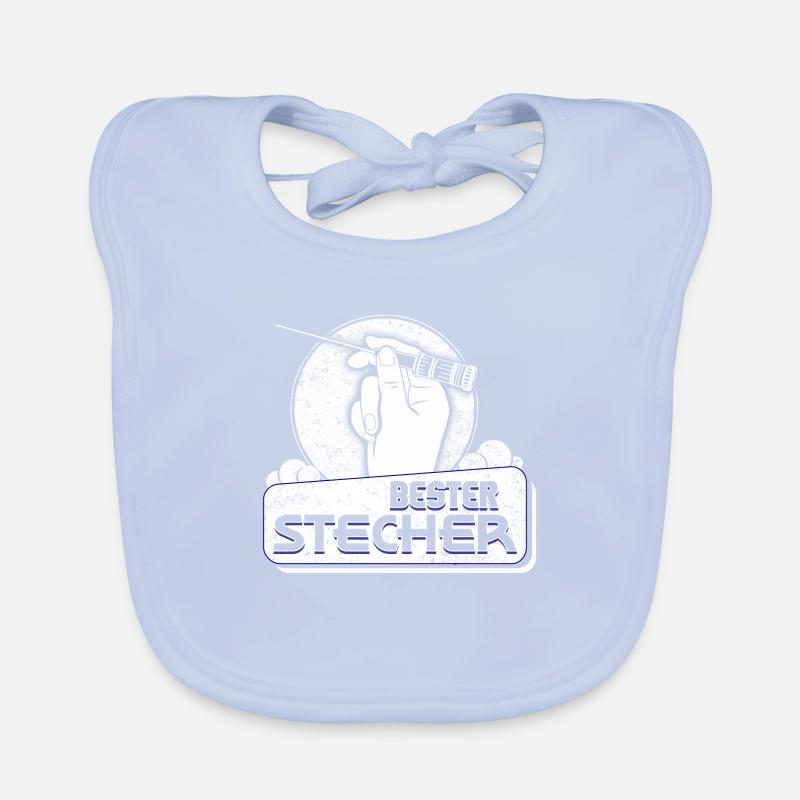 Bester Stecher Krankenpfleger Baby Bio-Lätzchen