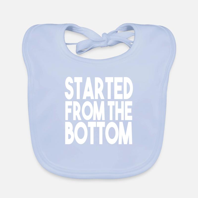 STARTED FROM THE BOTTOM / SFTB SpongeBOZZ Pullover Organic Baby Bibs