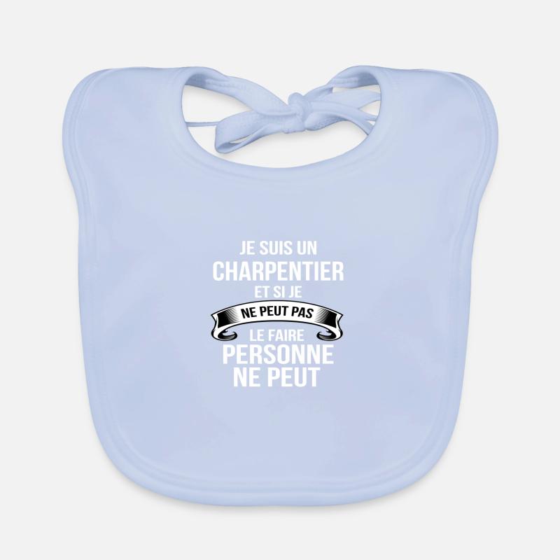 Charpentier Bavoir bio Bébé