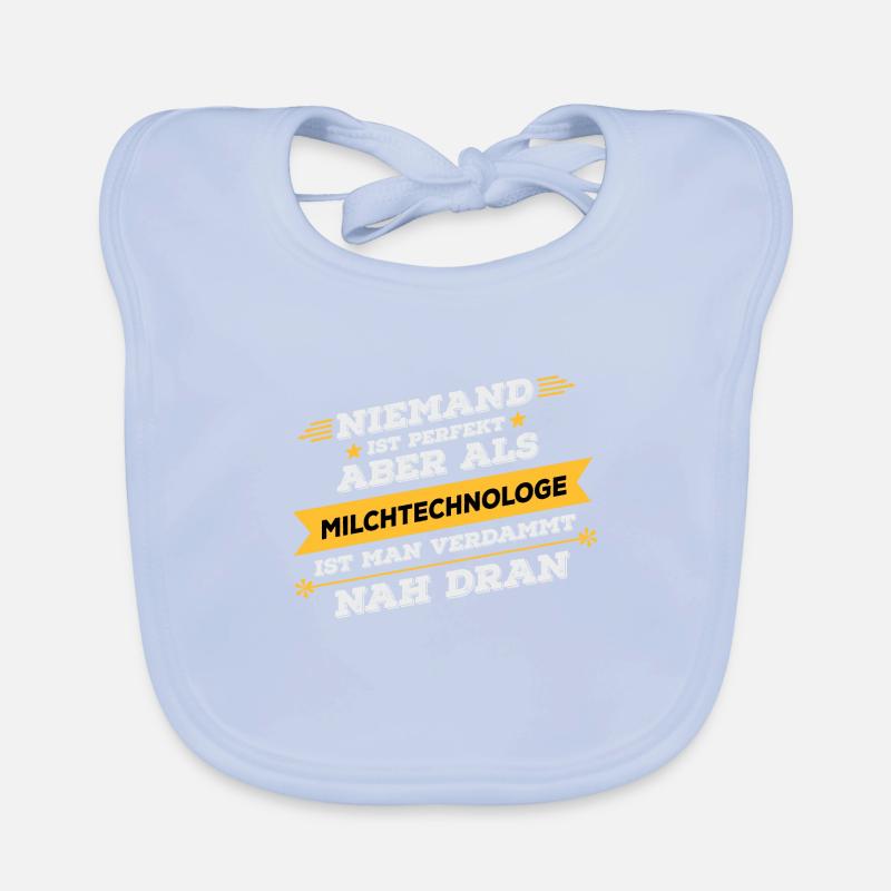 Milchtechnologe Beruf Geschenk Baby Bio-Lätzchen