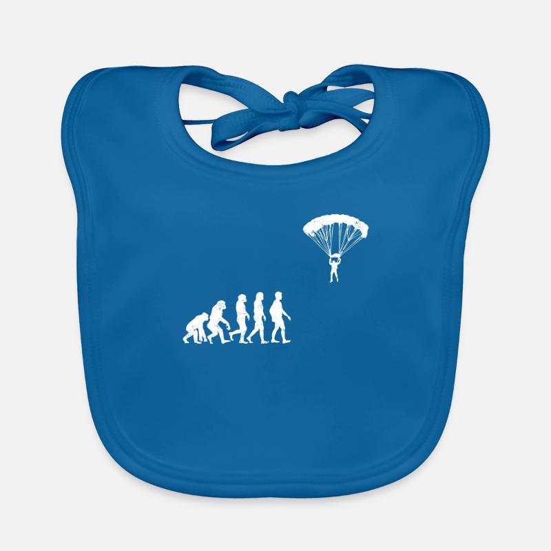 slide parachute cadeau paraglide évolution Bavoir bio Bébé