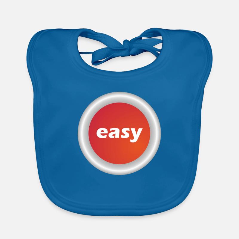 Easy Button Organic Baby Bibs