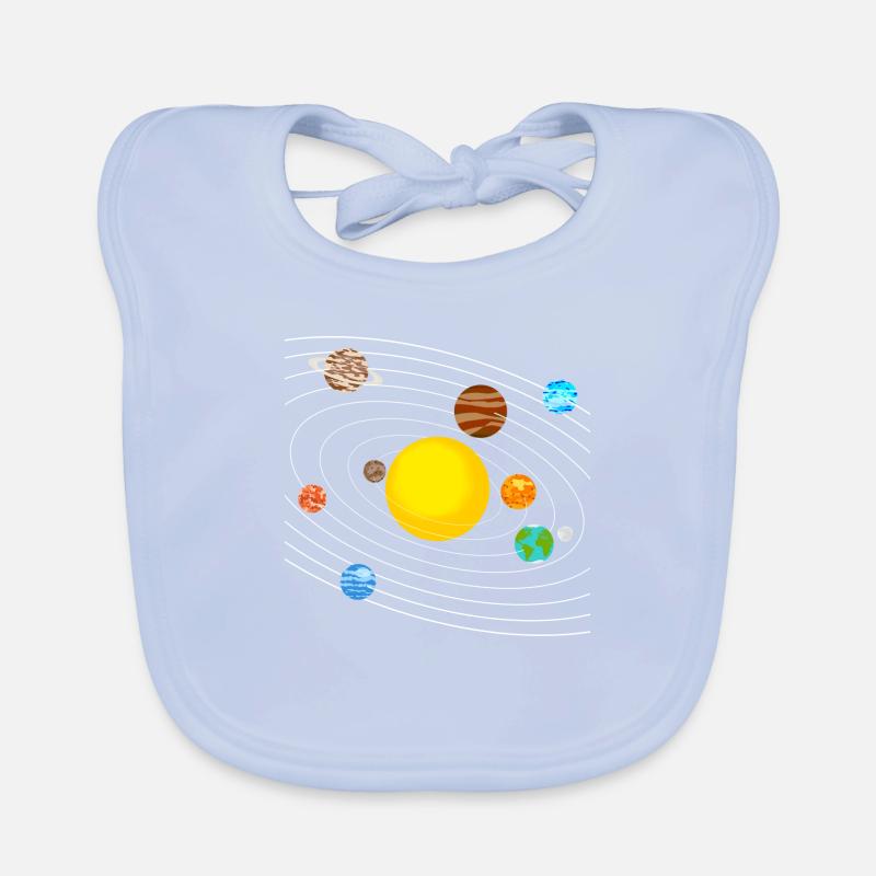 système solaire Bavoir bio Bébé