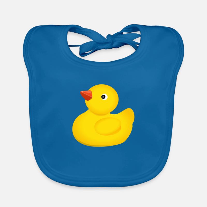 rubber duck Organic Baby Bibs