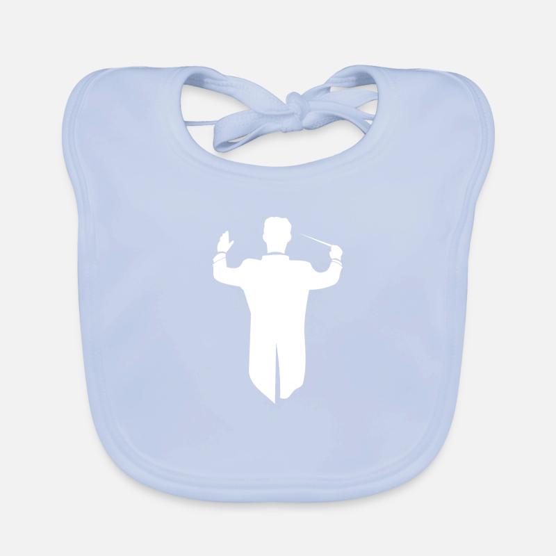 Dirigent Baby Bio-Lätzchen