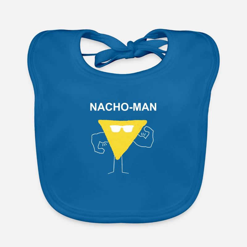 Nacho Man Macho Muskeln Geschenk Geschenkidee Baby Bio-Lätzchen