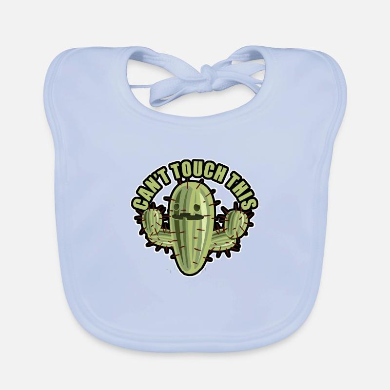 cant touch this Organic Baby Bibs